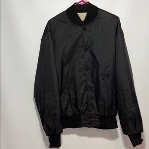 Holloway Black Bomber Jacket